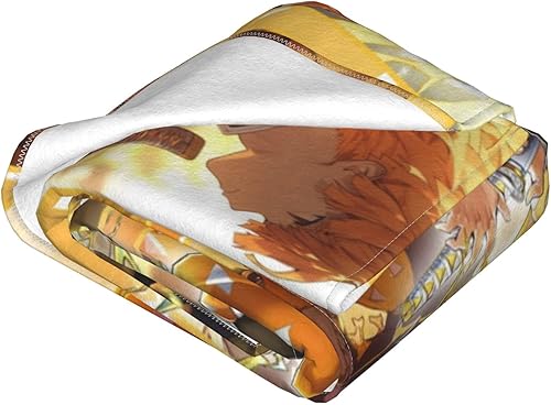Miniatura 5 de Manta para fanáticos del anime Slayer para todas las estaciones, manta suave y acogedora para sofá y sillón, 40 x 50 pulgadas