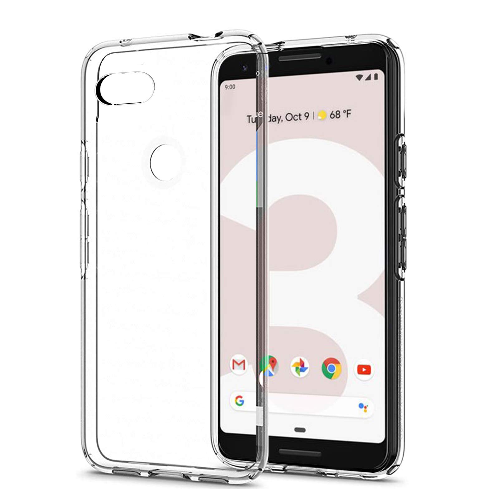 Amazon.co.jp: Google Pixel 3 ケース ピクセル3 カバー クリア TPU 