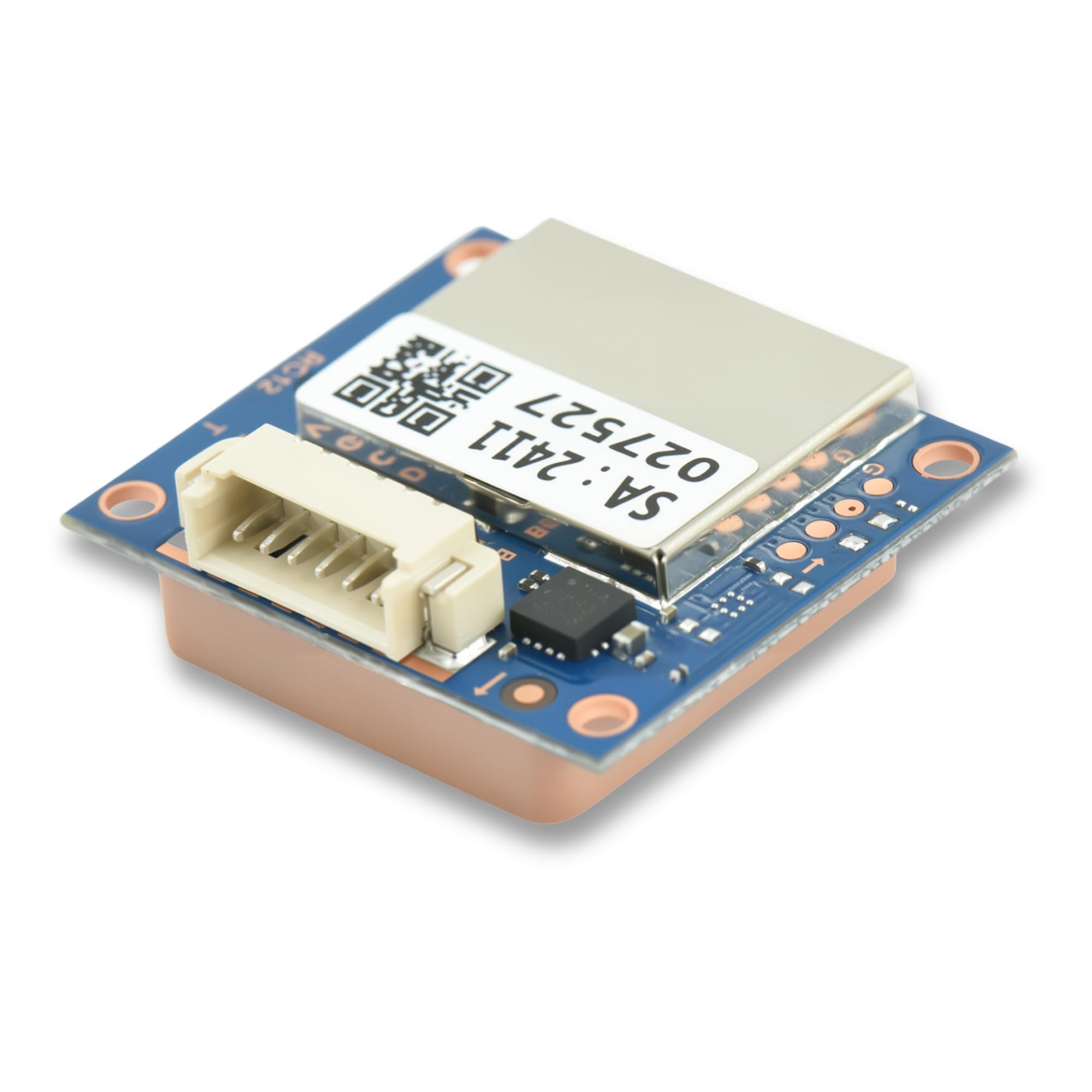 AERO SELFIE GPS Navigation Module with Multi-System Support BDS, GPS, GLONASS, Galileo, QZSS, SBAS, High Sensitivity -167dBm, 2m Accuracy, 1Hz-18Hz Update, UBLOX-M10050 Core, Ideal for UAVs