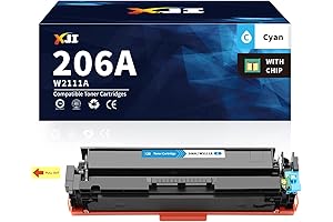 HP W2111A Cyan Compatible Laser Toner Cartridge for 206A