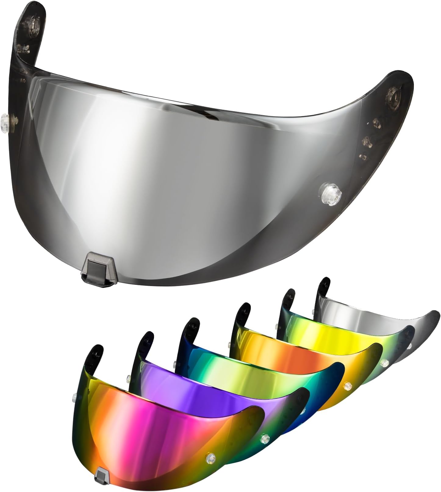 psler Helmet Visor for T520 ST1400 R1 - T520 ST1400 R1 Face Shield Helmet Visor Helmet Accessories,Transparent Silver