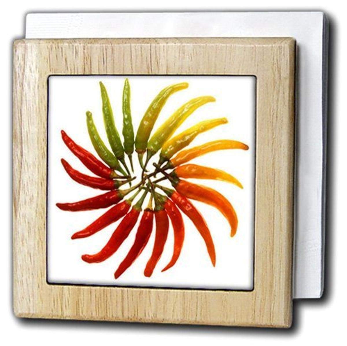 Porte-serviettes rouge de 15,2 cm pour harmoniser votre cuisine moderne