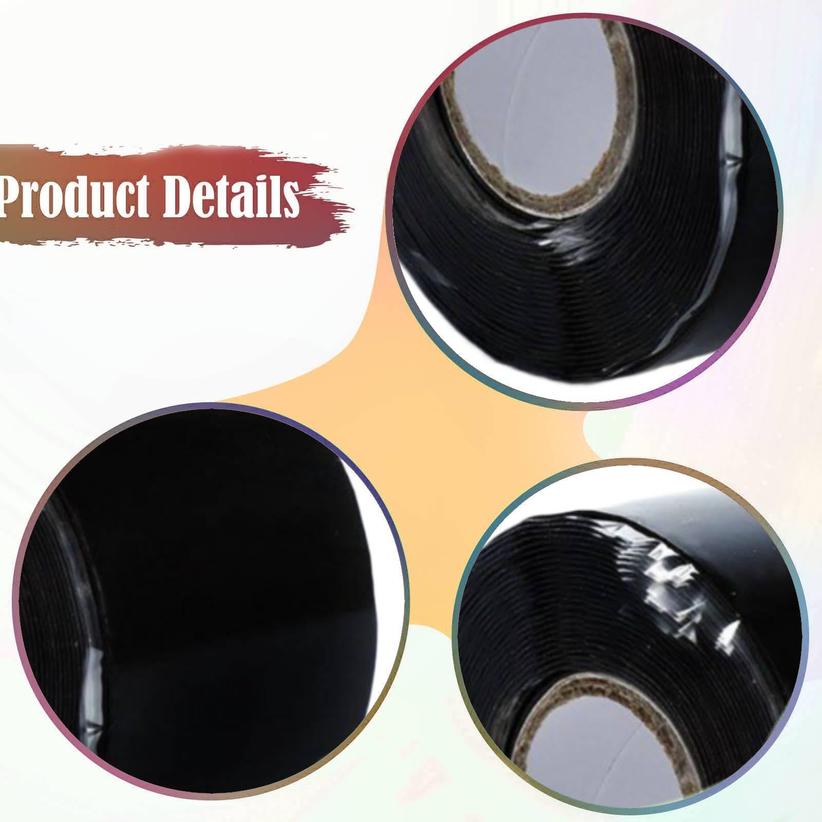 Nastro Antiscivolo per Kayak, Striscia Sigillante Antiscivolo, Nastro Isolante Versatile per Attrezzature E Strumenti Sportivi, Nero