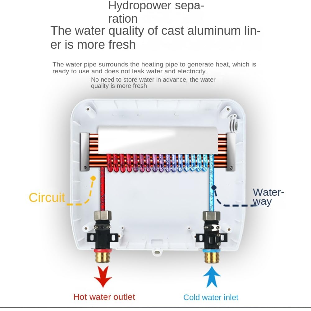 Scaldabagno Elettrico Scaldabagno Elettrico Istantaneo Il Lavandino, Conversione tra Fahrenheit e Celsius, B