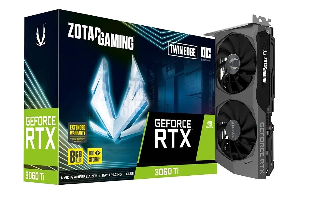 グラフィックボード・グラボ・ビデオカード ZOTAC GEFORCE RTX3060ti 8GB Amazon | ZOTAC GAMING GeForce RTX 3060 Ti Twin Edge OC LHR