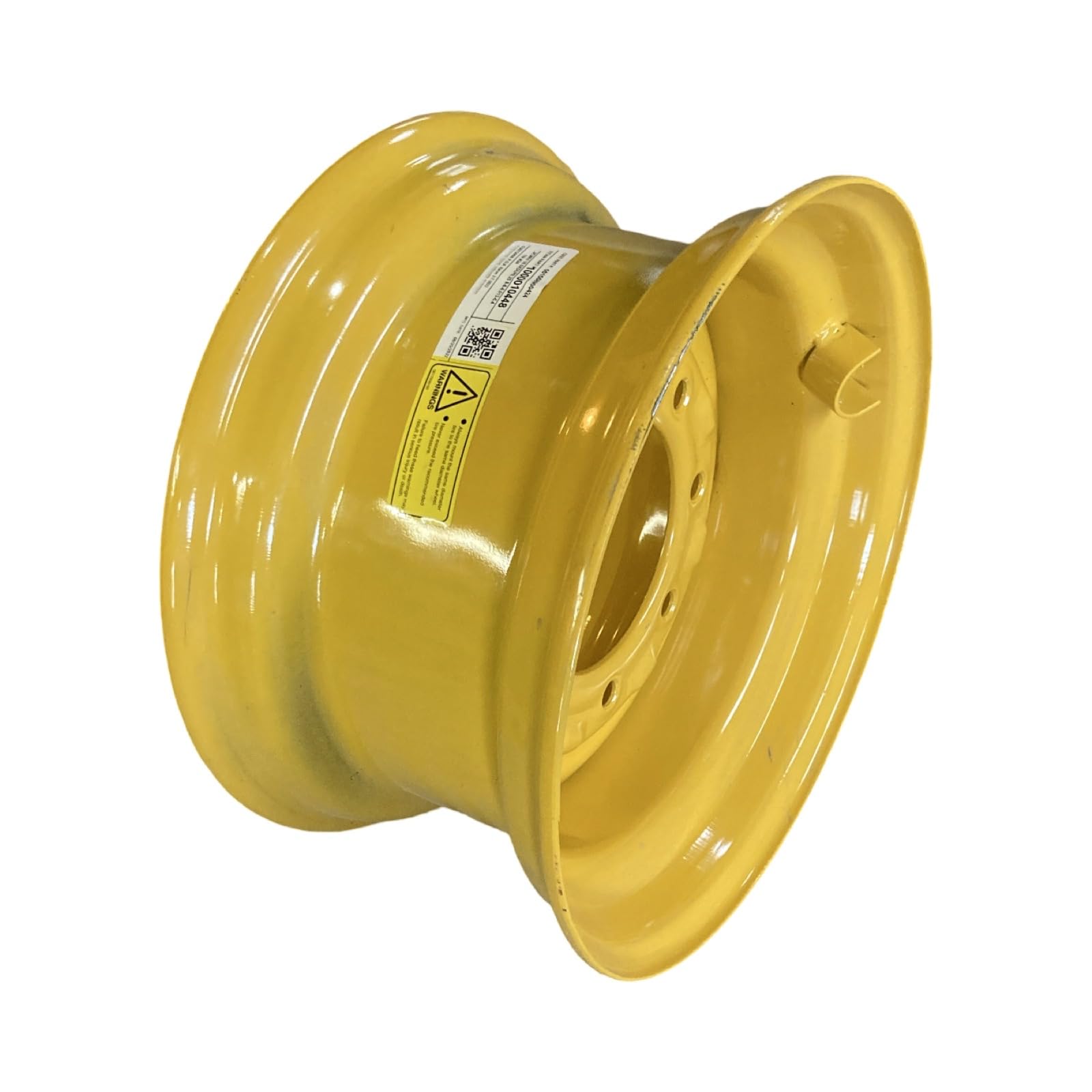 (1) 10-16.5 8-lug Rim for John Deere-16.5X8.25X8 TITAN EW USA Skid Steer Wheel/Rim for John Deere & more -8 bolt, 5.13