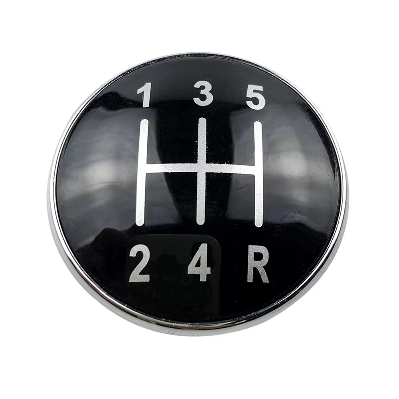 Ouvecr 12345R Car Shift Gear Knob Handle For Vw For Passat B5 3Bg B6 B7 Cc For Golf 4 Mk4 For Bora Gear Lever Shift Knob Cover Cap Gear Shift Cover(12345R)