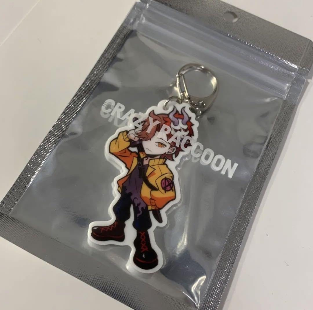CR CrazyRaccoon ありさか Amazon.co.jp: CR CRAZY RACOON キーホルダー キーチェーン 新