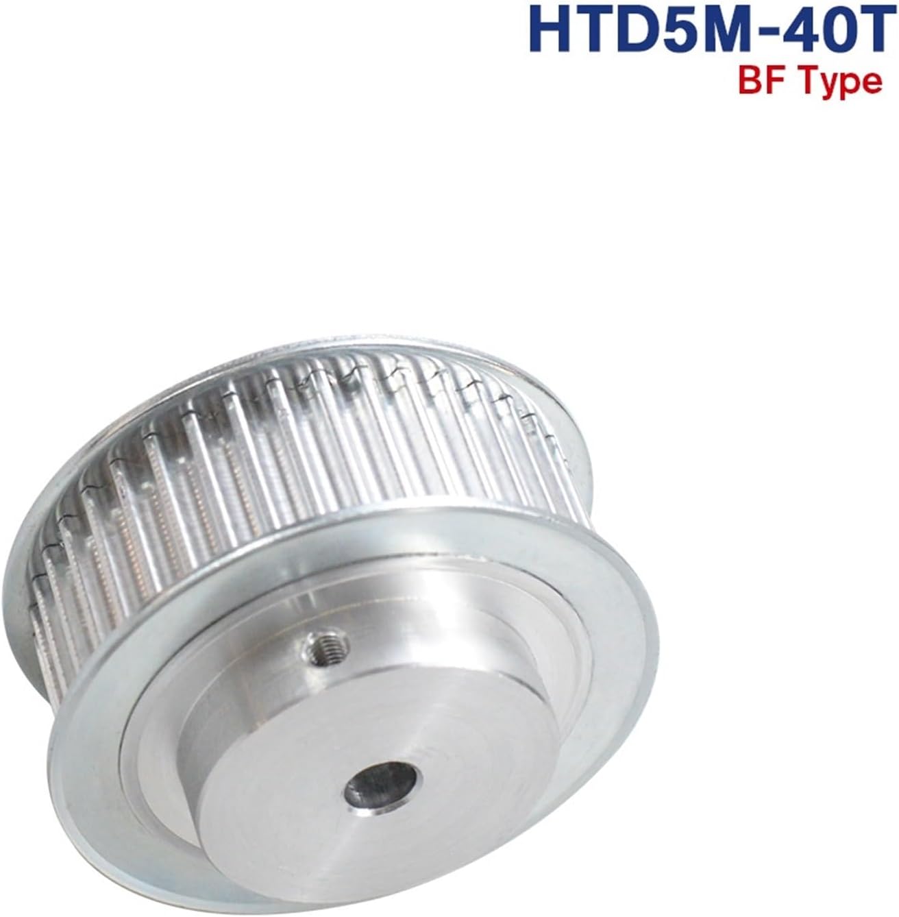 5M BF Type 40T Pulley Inner Bore 8/10/12/14/15/16/17/20/22/24/25mm 40Teeth 5mm Pitch 16/21mm Width HTD Belt Pulley(14mm-Keyway 5x2.3mm,1PC_for Belt Width 15MM)