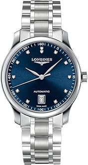 Longines orologio Master Collection blu 38,5mm automatico Acciaio L2.628.4.97.6