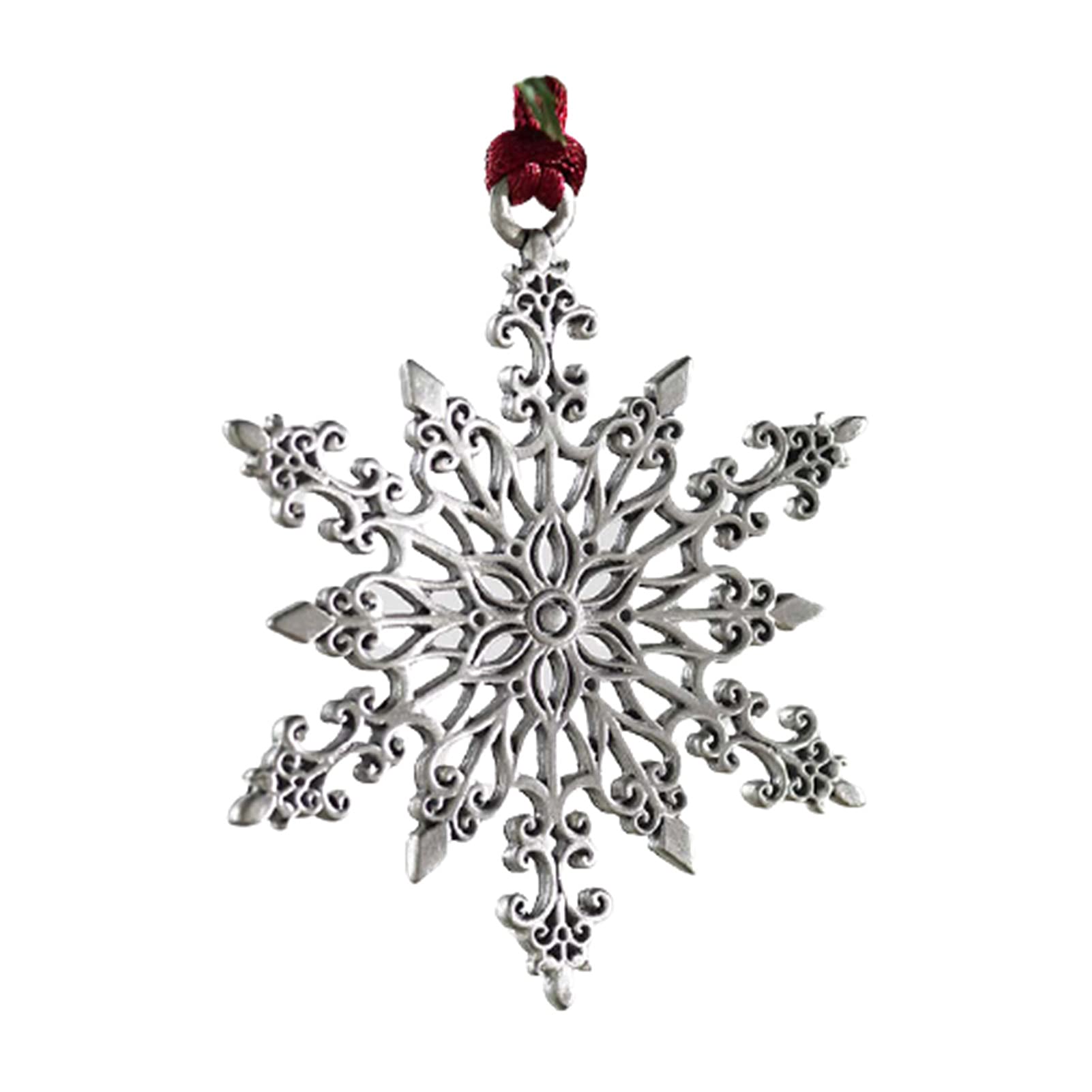 Crazyfly Wonderland Ornaments for Christmas Tree, Solid Pewter Christmas Tree Ornament Xmas Hanging Ornament for Home Restaurant Decoration