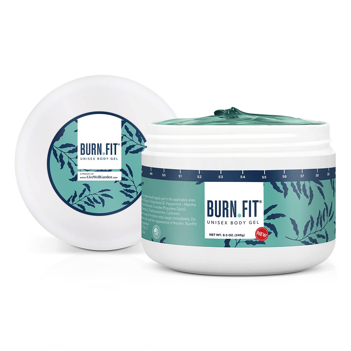 Amazon.com : Body Gel – Anti Cellulite Cream by Burn Fit for Belly