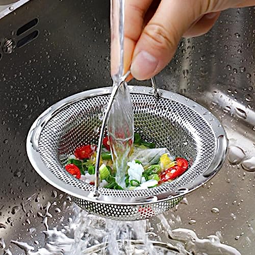 Colador para desagüe de fregadero acero inoxidable miniatura 4