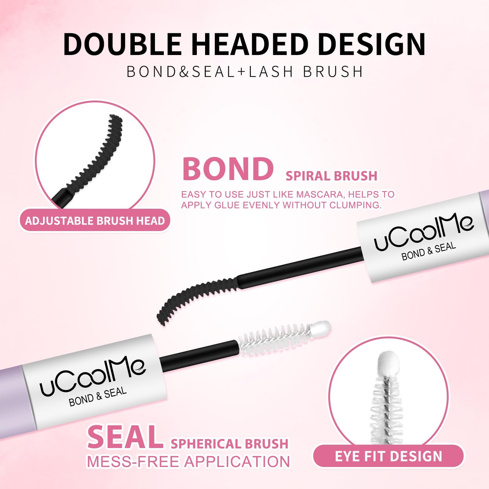 uCoolMe Lash Glue: 144hr Waterproof Eyelash Adhesive -4