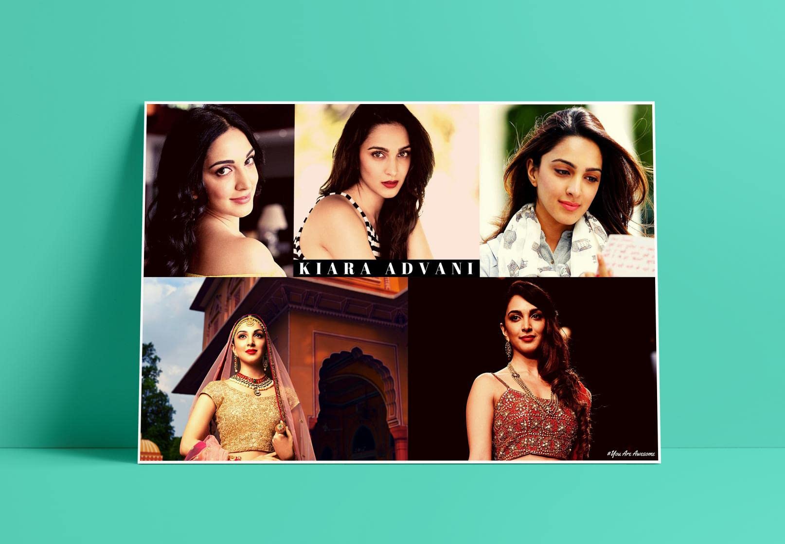 You Are Awesome - Kiara Advani Indian Actress poster 02 (18inchx12inch)