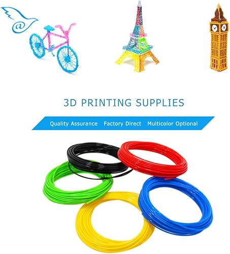 Miniatura 3 de Filamento para bolígrafo, repuestos de filamento para bolígrafo de impresión 3D, flexibilidad, filamento PLA de 0.069 in, 2 rollos y electrónica de