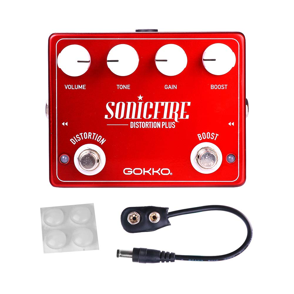 GOKKO AUDIO GK-41 SonicFire Plus Distortion and Boost Guitar