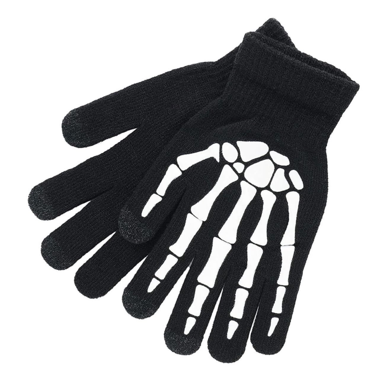 Guantes De Esqueleto Que Brillan En La Oscuridad - Para Niños, Ideales Para Halloween O Fiestas Temáticas