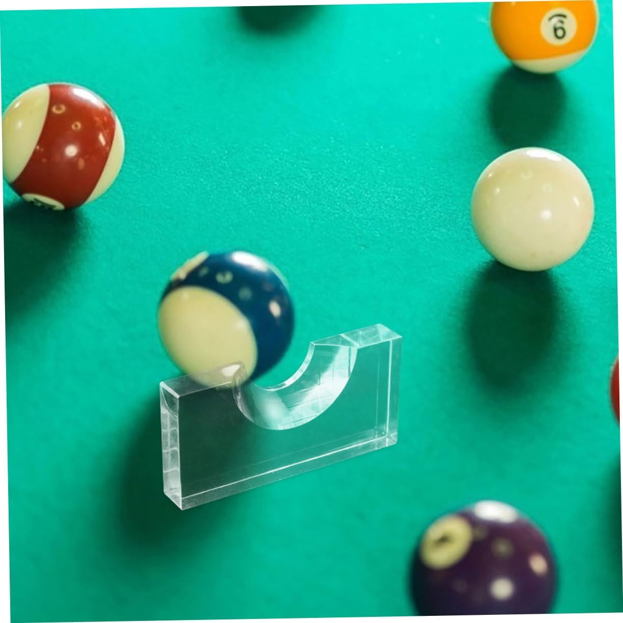 2pcs Transparent Billiard Accurate Position Marker for Pool Cue Accessories for Snooker and Pool Tables User-Friendly Design for Enhanced Game Performance