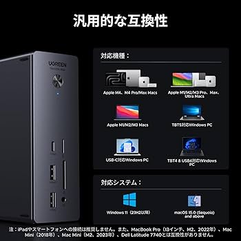 その他 UGREEN Revodok 13-in-1 Thunderbolt 5 UGREEN Revodok Max Thunderbolt 5 13-in-1 Docking Station | UGREEN UK