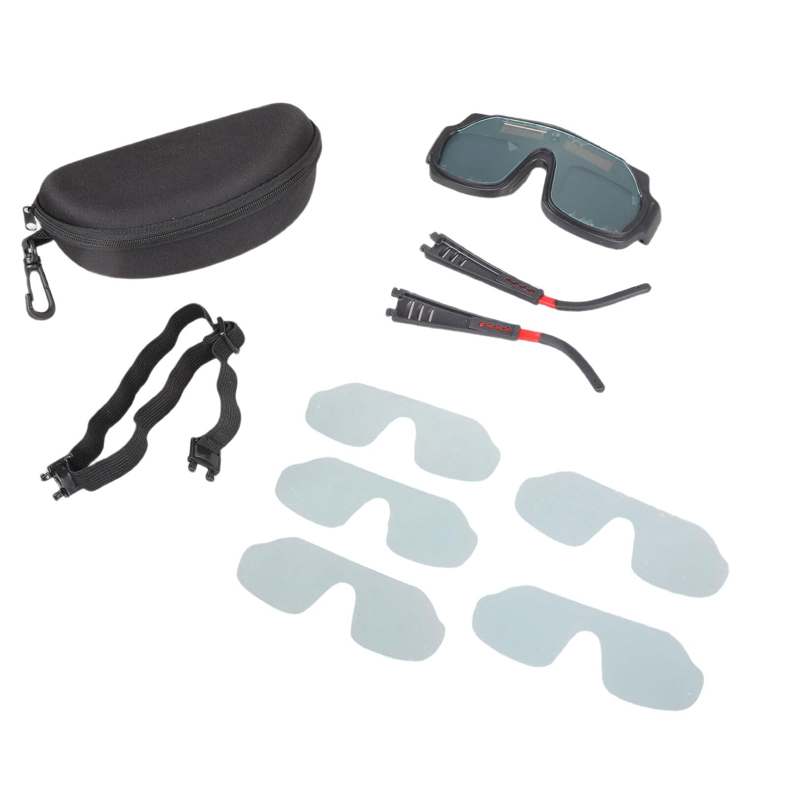 Protective Eyewears for Welders Flexible PU Construction Shock Absorption Goggles Ideal for Harsh Working Conditions Industrial Goggles