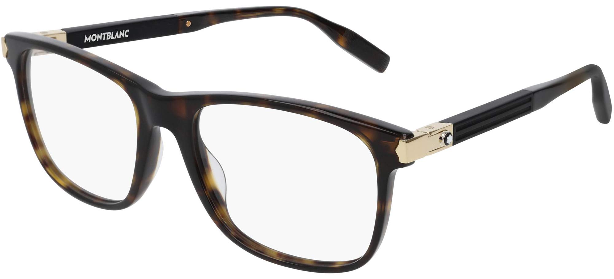 Eyeglasses Montblanc MB 0035 O- 003 HAVANA/BLACK