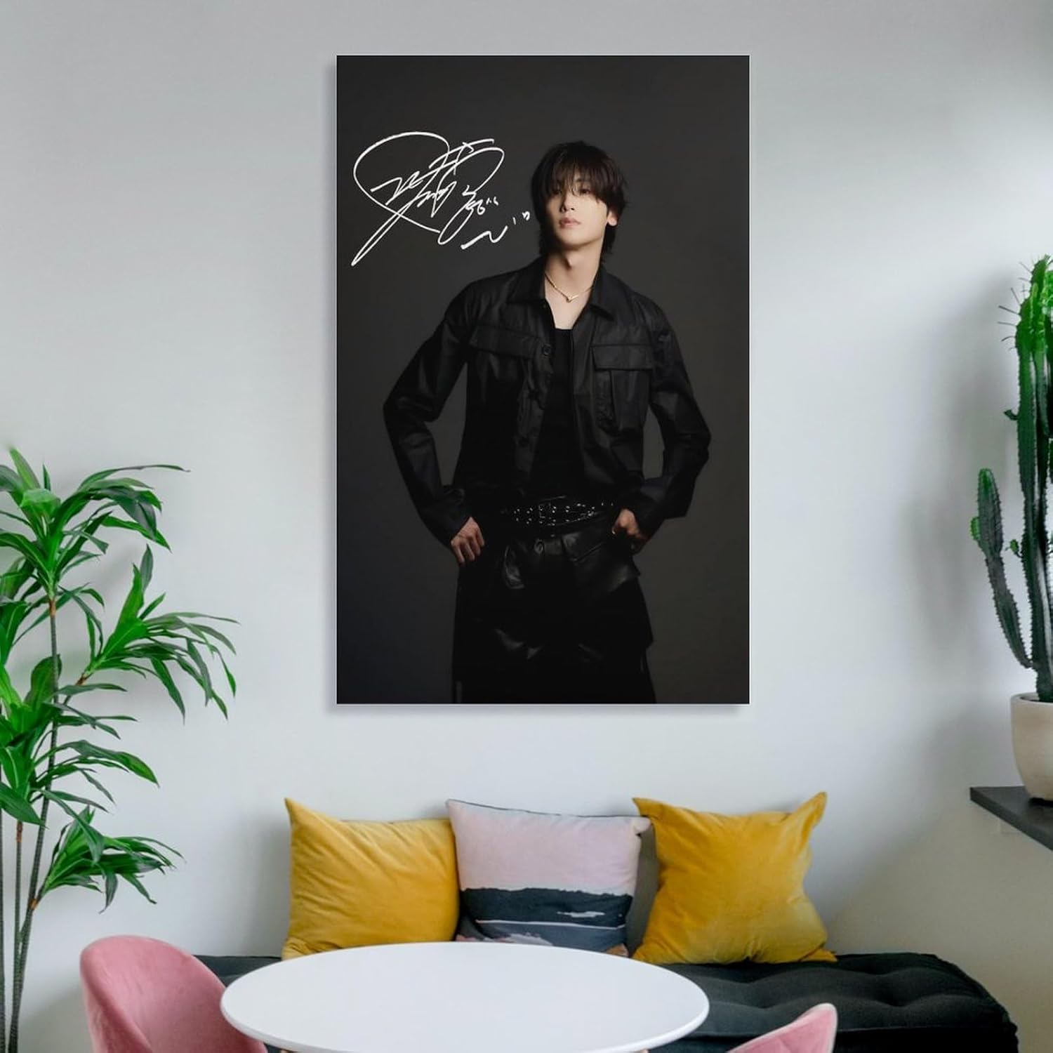 パク・ヒョンシク 韓流ドラマ写真 アートポスター (23) 壁アート キャンバス プリント バスルーム ホーム装飾 壁掛け24x36