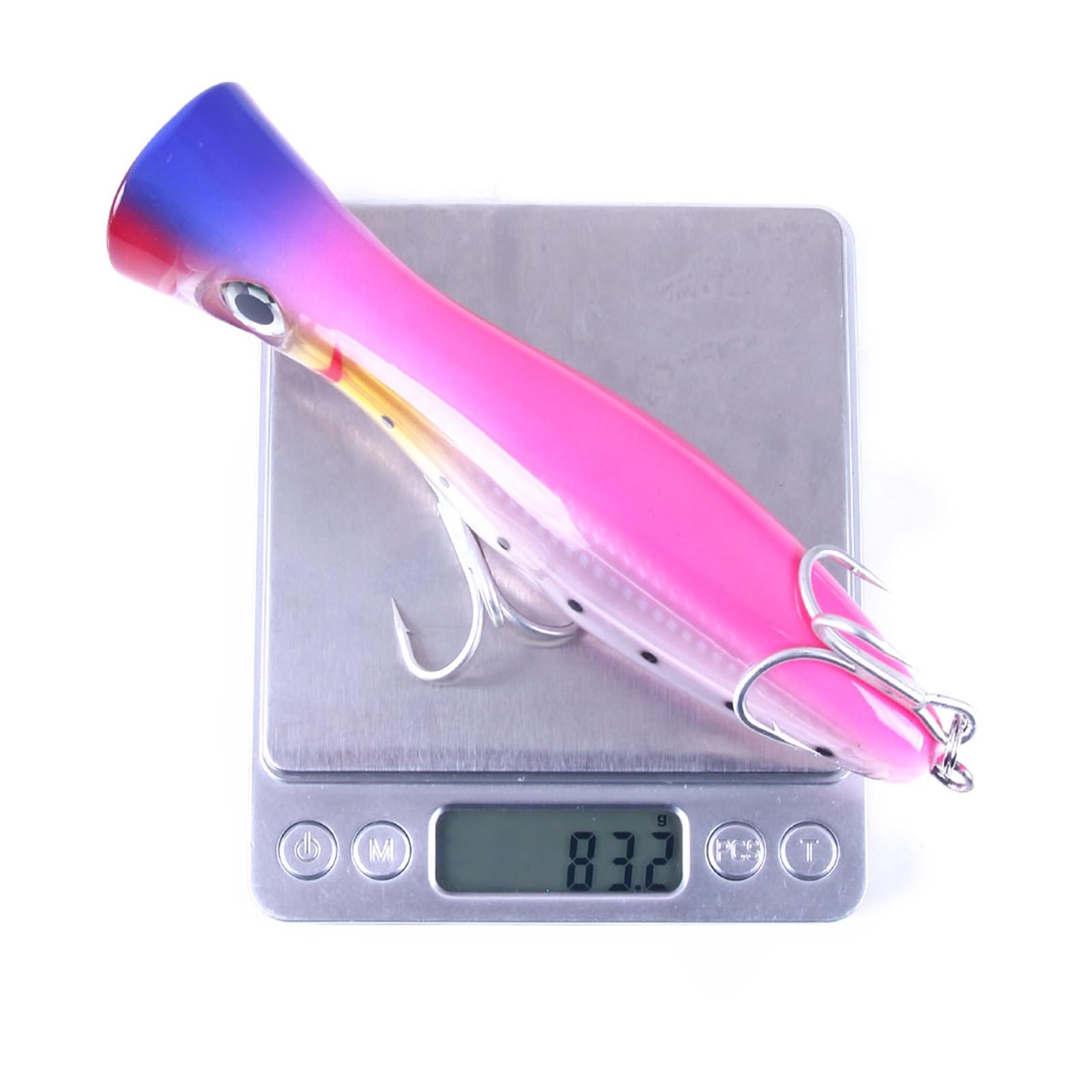 1pc 90g Big Popper Fishing Lure Top Water Popper Bain for PISCE DE ME (Color : 1)