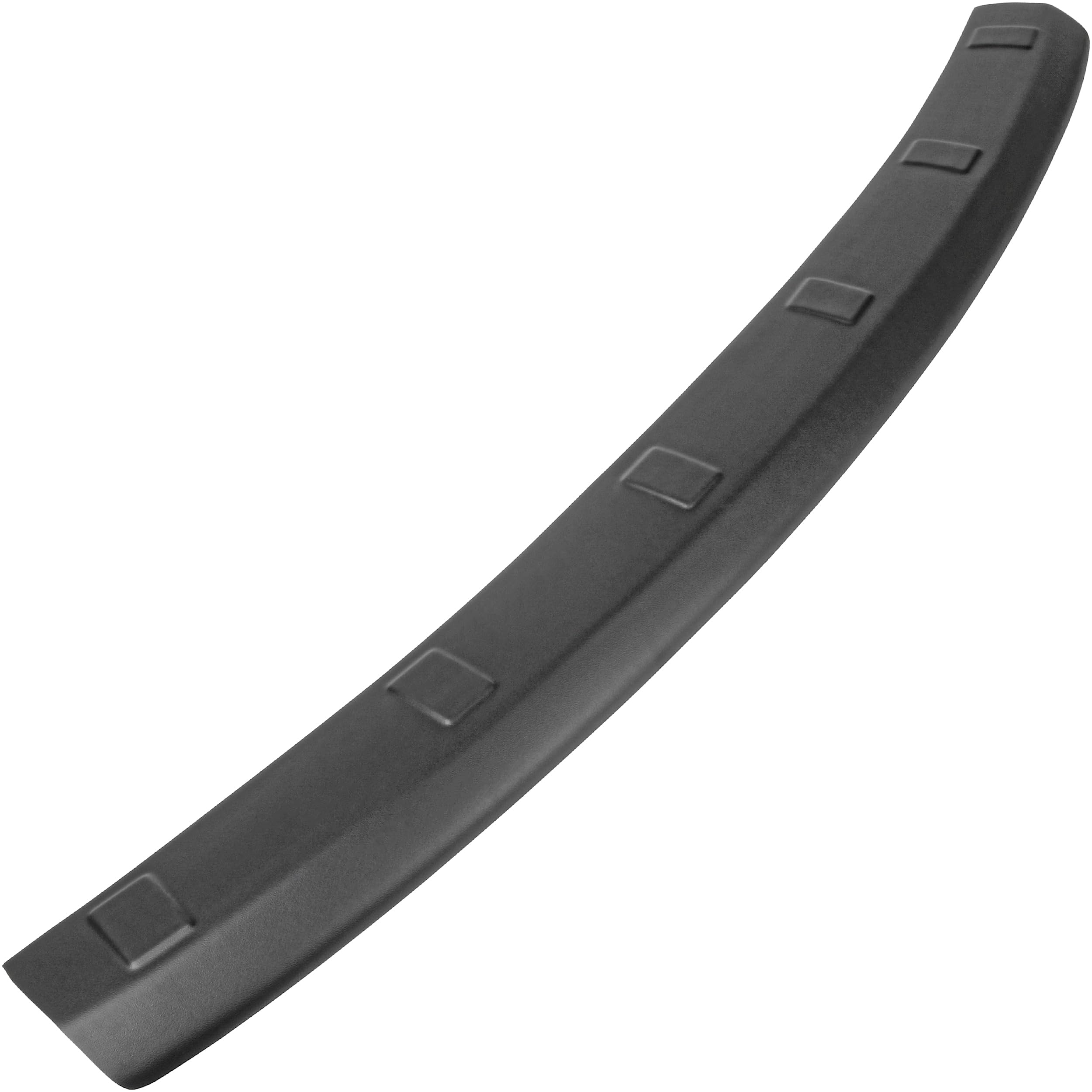 RECAMBO Protector de parachoques de plástico ABS – compatible con VW Caddy III/2K 2C / año de fabricación 2003 – 2015 – resistente y ajuste perfecto – protección óptima para el parachoques