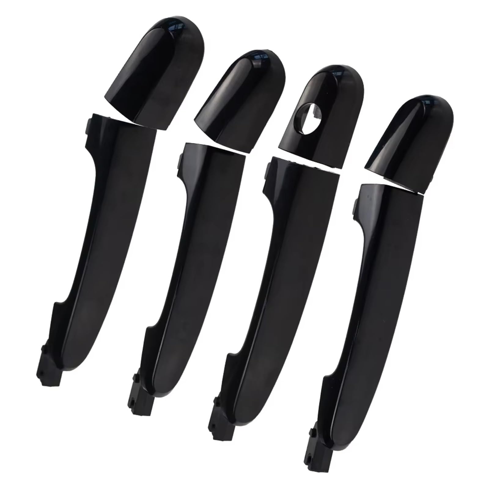 Hguvsjd One Color Car Exterior Door Handles For Kia For Sportage 2005-2010 82651-1F000 82661-1F000 Exterior Door Handles Front Rear Left Right