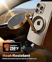 Vista 3 de Cinta de montaje extremo con pestañas fáciles de despegar, cinta redonda de doble cara de 1.57 pulgadas, resistente, paquete de 30 con imprimación