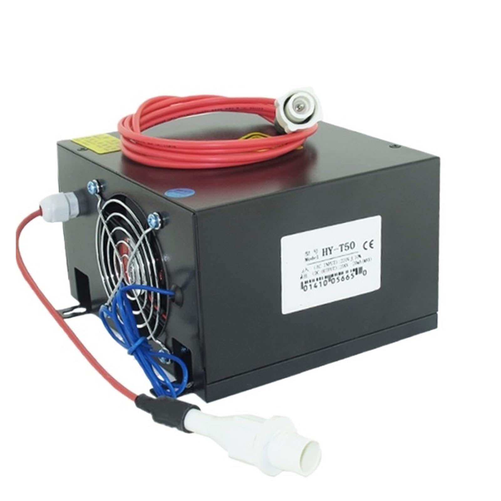 Alimentation HY-T50 de 50W 220V pour tube laser CO2 de rechange