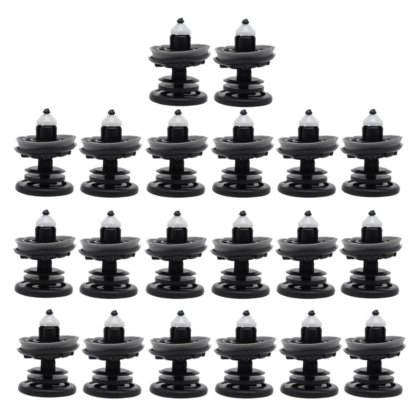 FDCSKINX Compatible 7 Transporter T5 T6 B8 Car Door Panel Card Trim Clip Fastener Rivet(20Pc)