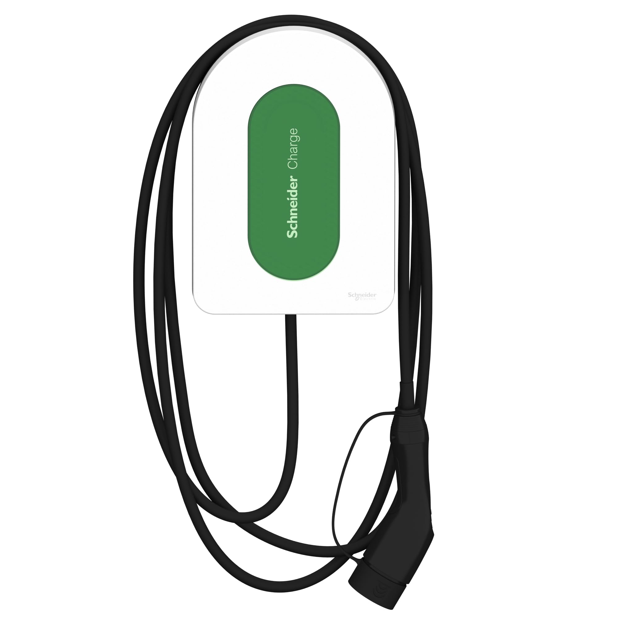 Schneider Electric Smart Wallbox Schneider Charge, 11 kW, Columna de Carga para Coche eléctrico, Cable T2 de 5 m, detección de 6 mA, Control de aplicación, Interior y Exterior