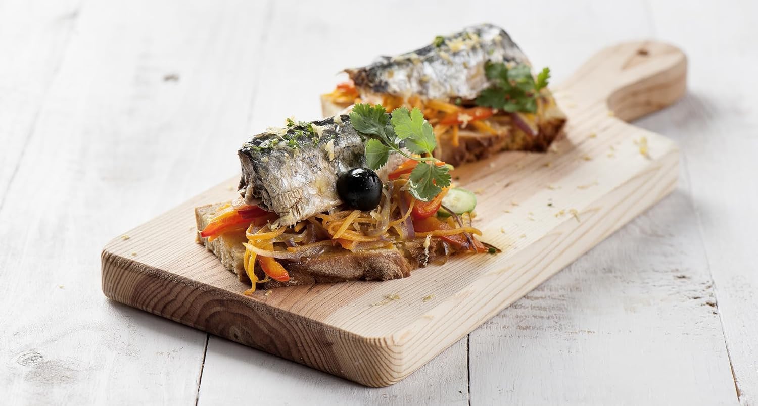 Vasco da Gama Portugiesische Sardinen in Olivenöl 10 x 120 g Omega-3