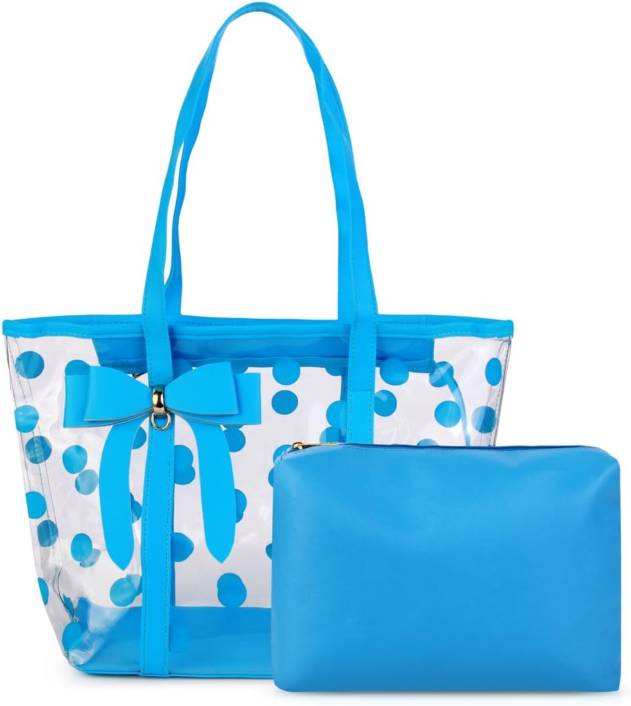 Women's Clear Tote Bags Multi-Use Shoulder bag Handbag Beach bag Shopping Bag | Multi-Use, Beach bag, Shopping Bag