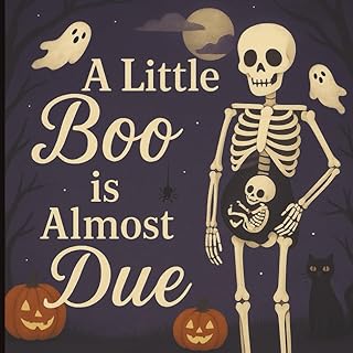 A Little Boo is Almost Due: Baby Shower Guest Book: Memory Party Keepsake Halloween Themed Book with Pumpkins and Ghosts for Parents, Unique with ... pages) for Boy or Girl and 40 Sign In for G