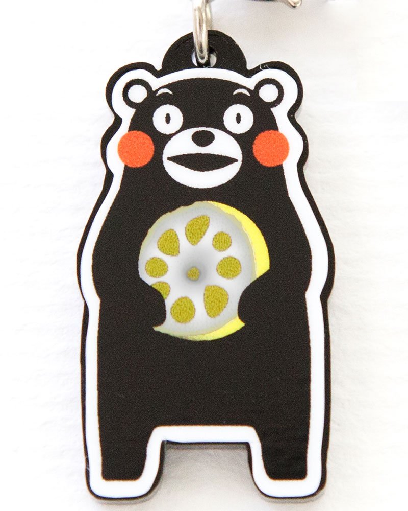 Amazon.co.jp: くまモン の 携帯 ストラップ/辛子 蓮根/ゆるキャラ