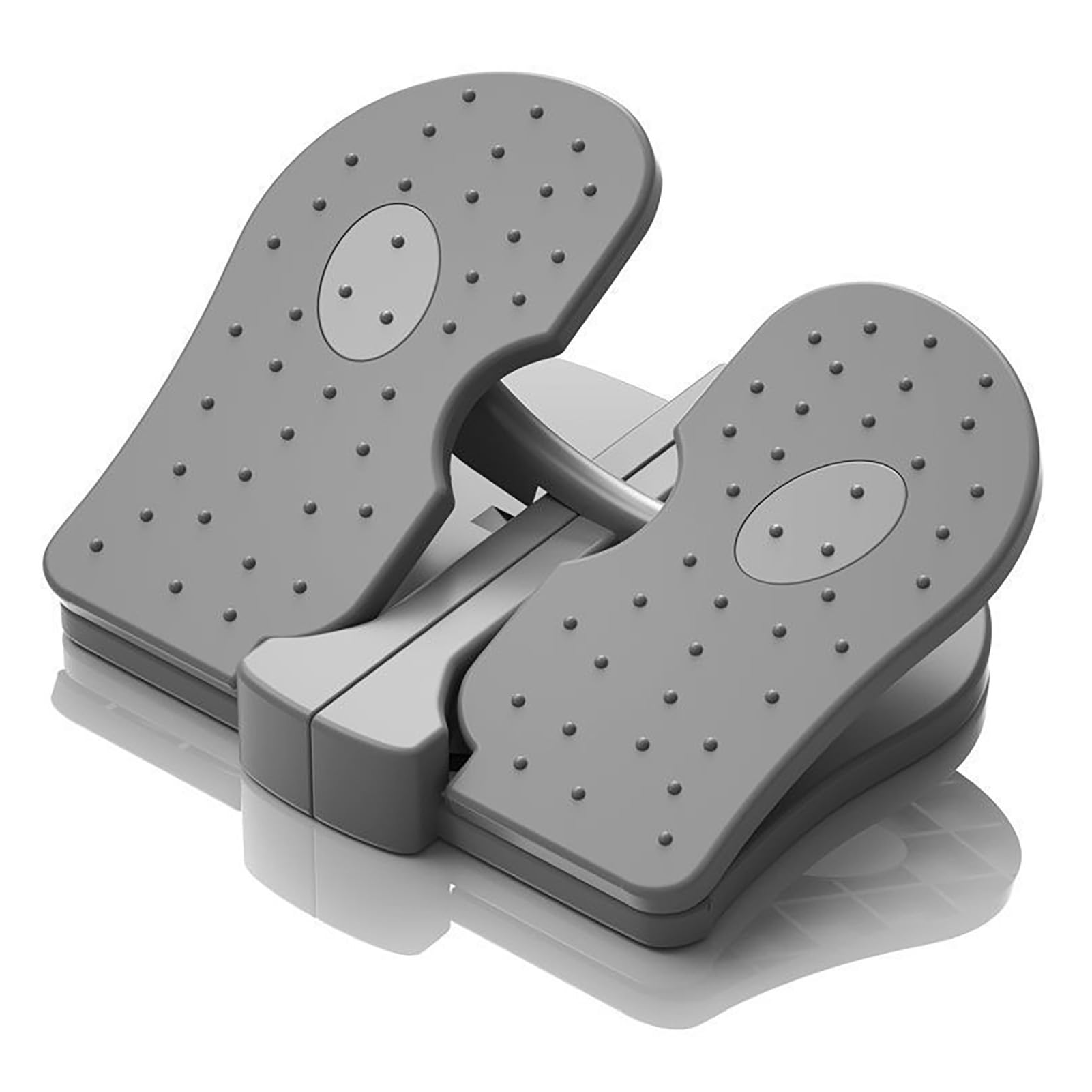 Changor Machine Pas à Pas pour Les Pieds, Appareil D'entraînement Silencieux et Pliable pour Les Jambes, pour la Maison et Le Bureau, Pédale d'exercice Compacte en Nylon renforcé sous Le Bureau