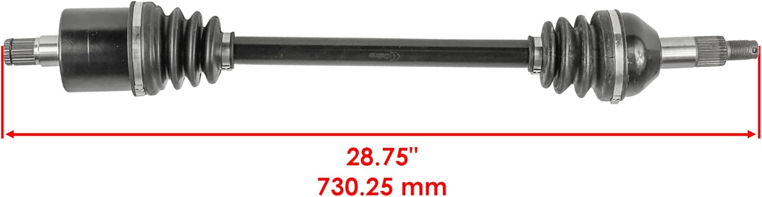 Caltric Rear CV Joint Axle Compatible with Can Am Commander 1000R 4x4 / Commander Max 1000R 4x4 EFI 2018 2019 2020 Left Right