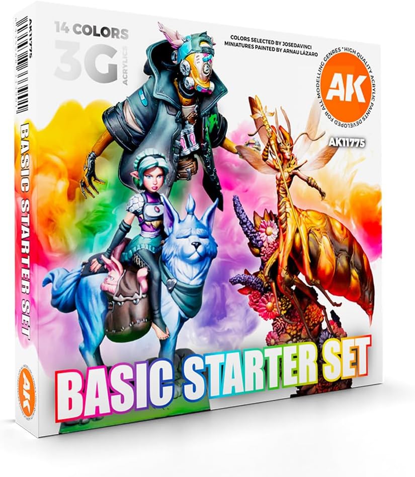 3G Acrylics Basic Starter Set - AK11775