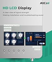 Vista 3 de Amplificador de teléfono celular para el hogar, hasta 6,000 pies cuadrados, pantalla LCD inteligente, antena interior incorporada, Boost 5G 4G LTE