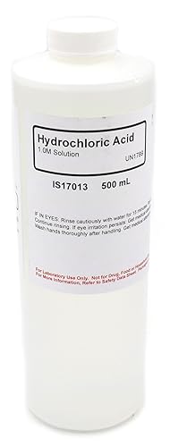 ALDON Innovating Science Solución de ácido clorhídrico, 1.0M, 16.9 fl oz - The Curated Chemical Collection