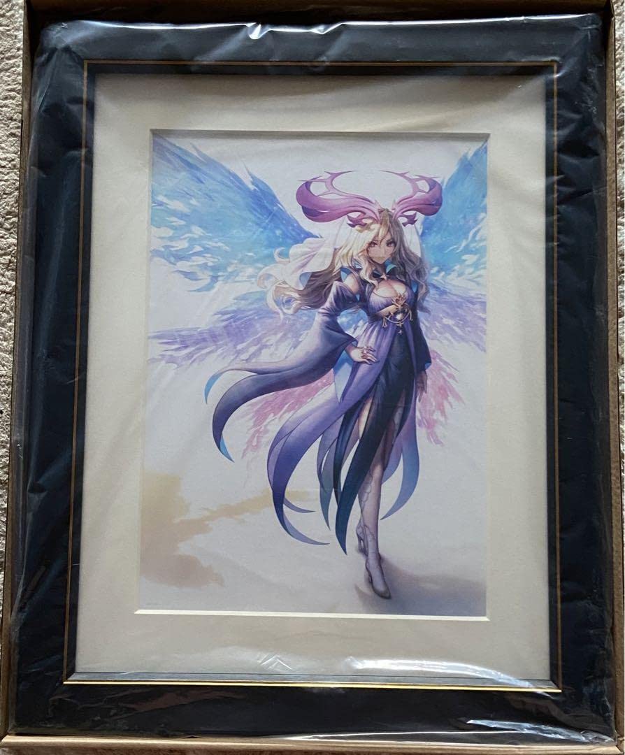 新作，格安】 映画 モンスト ルシファー 複製原画 Loppi限定