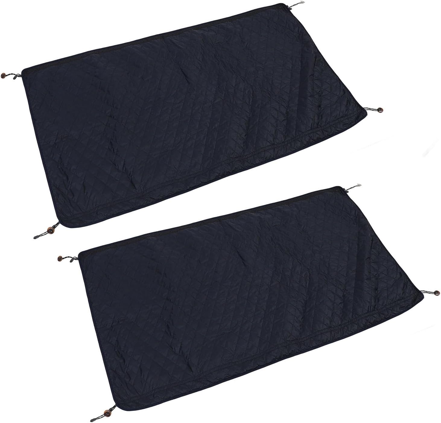 Camping Blanket 2 Pack | Tough Nylon & Polyester | Multifunctional Outdoor Blanket for Camping/Hiking/Indoor Use | Portable Travel Throw 31.5x55.1 Inch