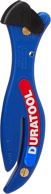 duratool F200 Fish Style Safety Knife , Blue