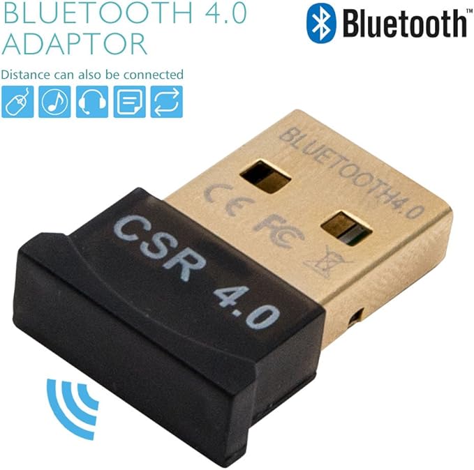 Bluetooth CSR 4.0 Dongle USB Adapter Plug and Play For For Windows 10 /