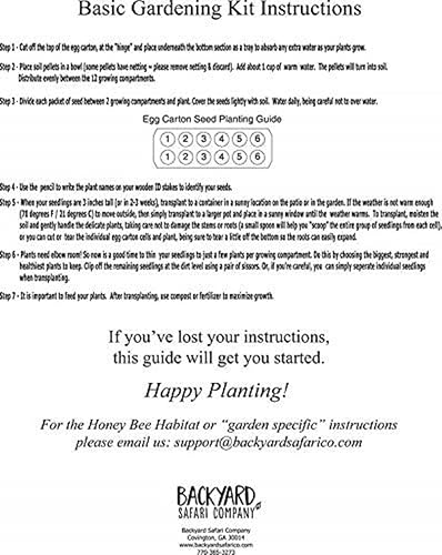 Miniatura 6 de Backyard Safari Company Jardines de cultivo, hábitat de abeja melífera