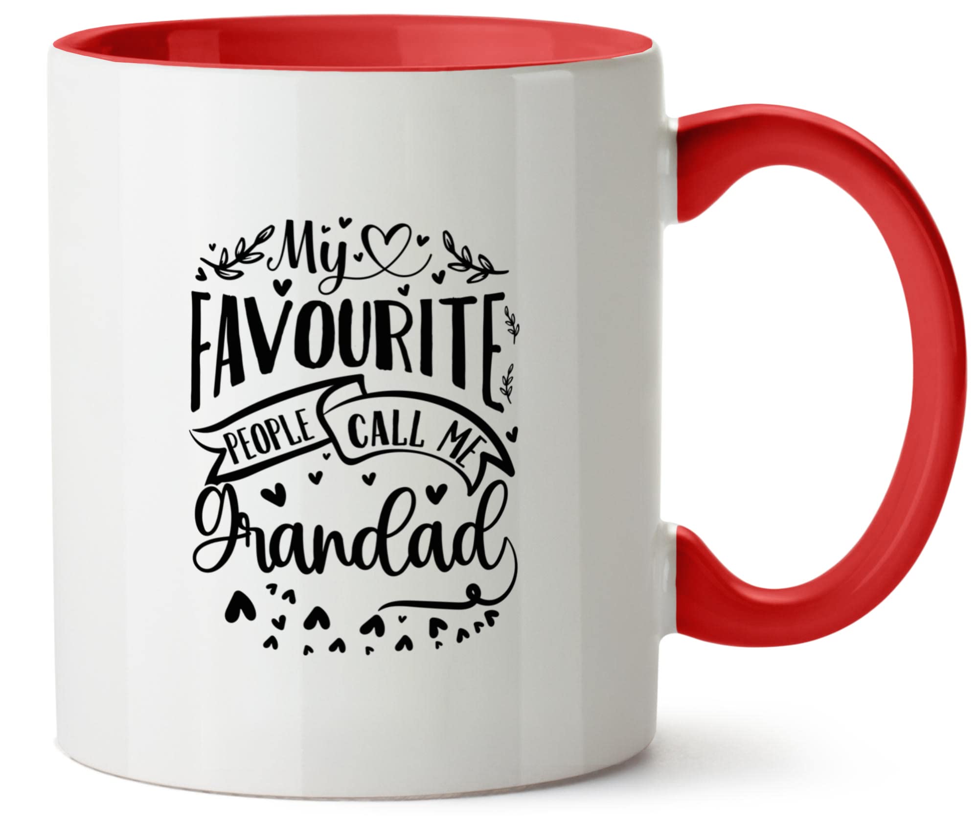 My Favourite People Call me Grandad Printed Mug Various Colour Options Ceramic Cup Kitchenware 11oz