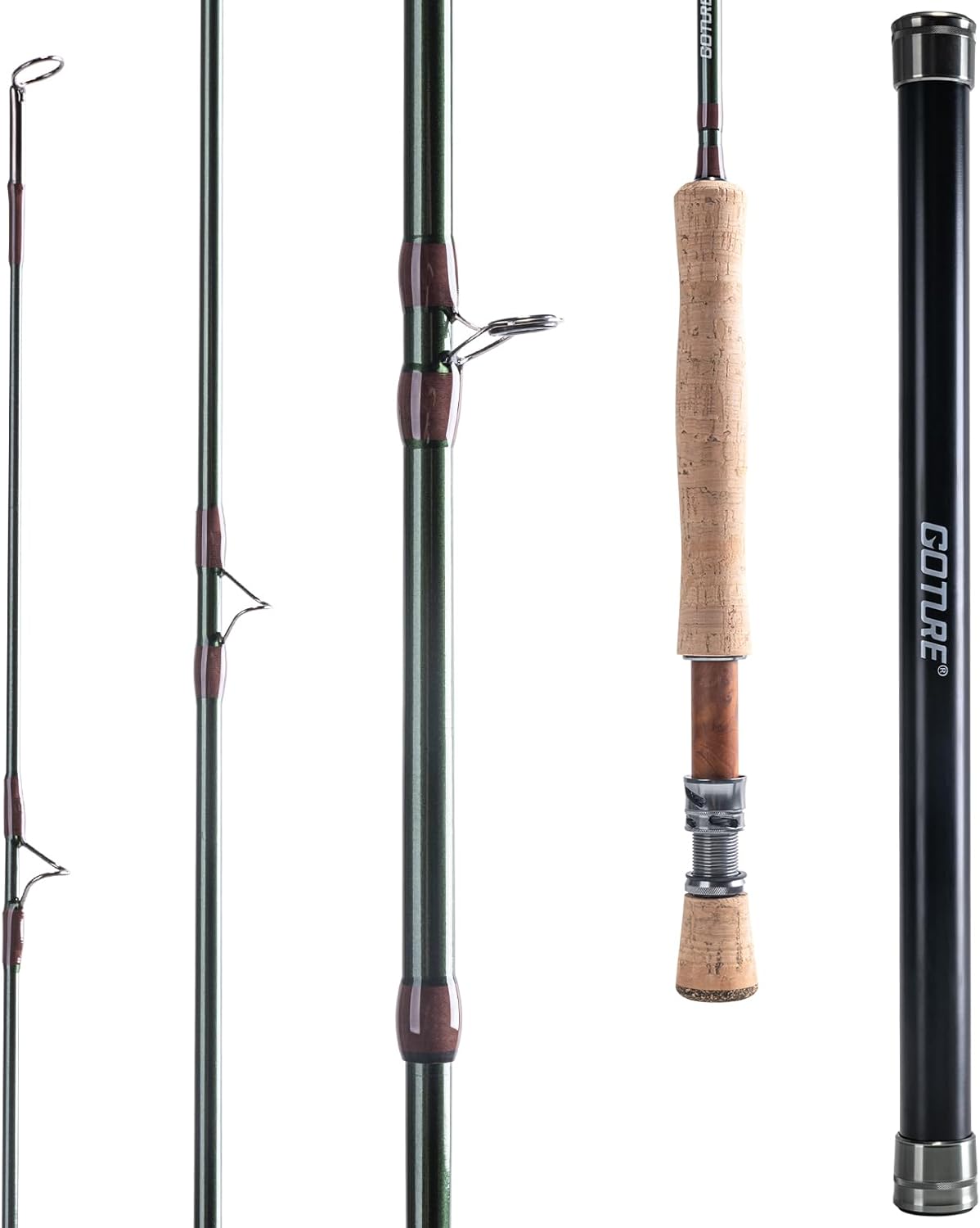 M MAXIMUMCATCH Maxcatch Ultra-lite 山岳渓流用フライロッド 1/2/3